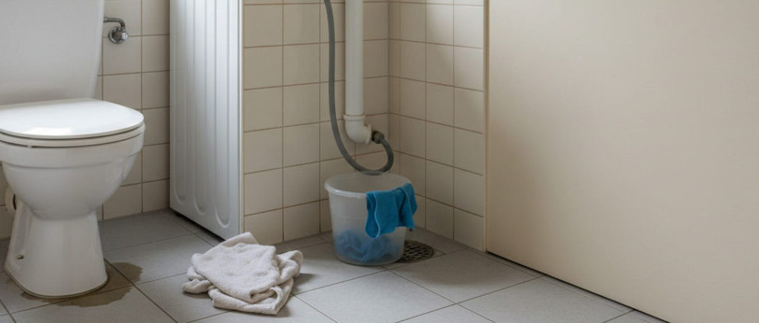 Afvoer in toilet laten ontstoppen