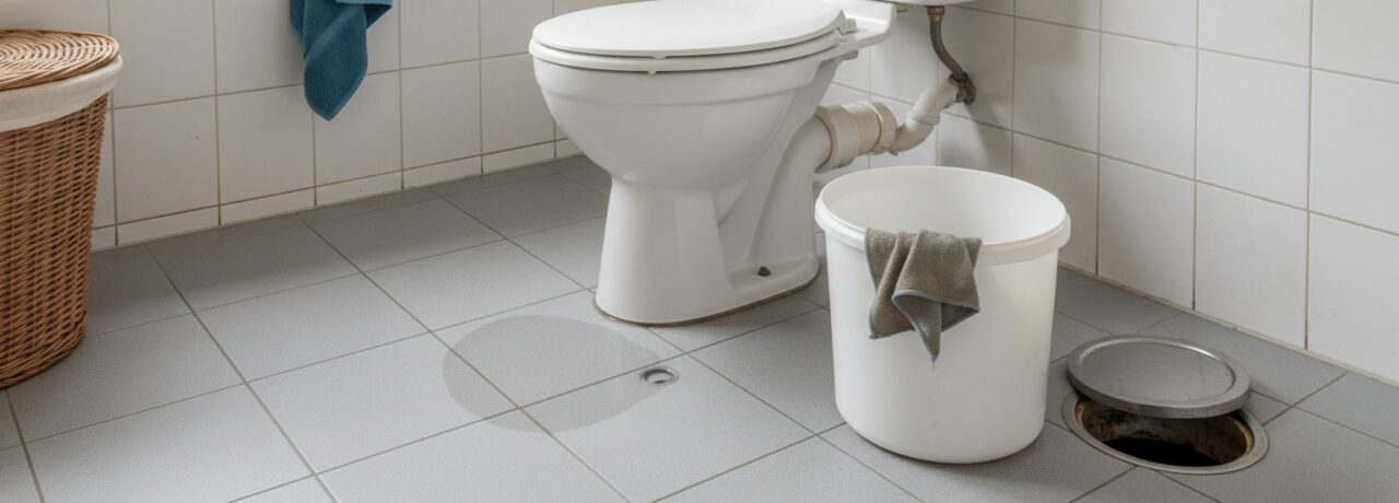 Hoe kun je je wc tijdelijk gebruiken terwijl de verstopping nog niet weg is?