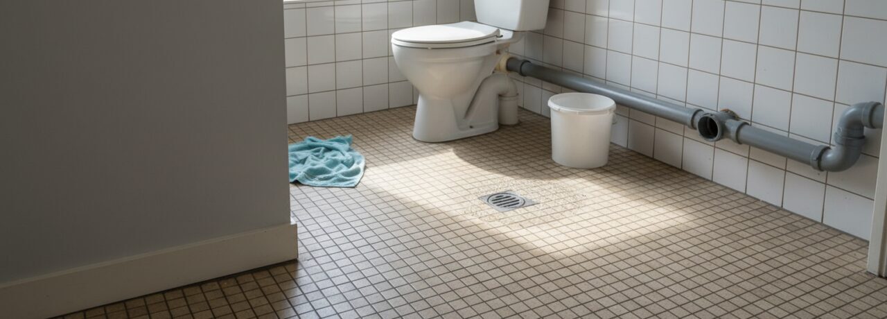 Tijdelijk je wc gebruiken terwijl de verstopping nog niet weg is