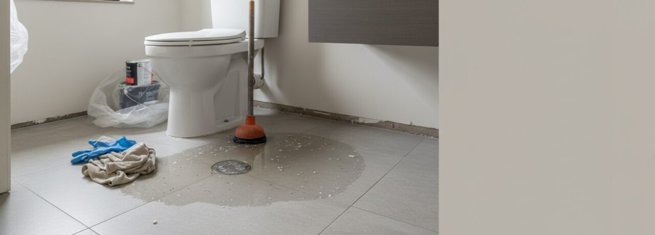 Hoe los je een wc verstopt na verbouwing badkamer veilig zelf op?