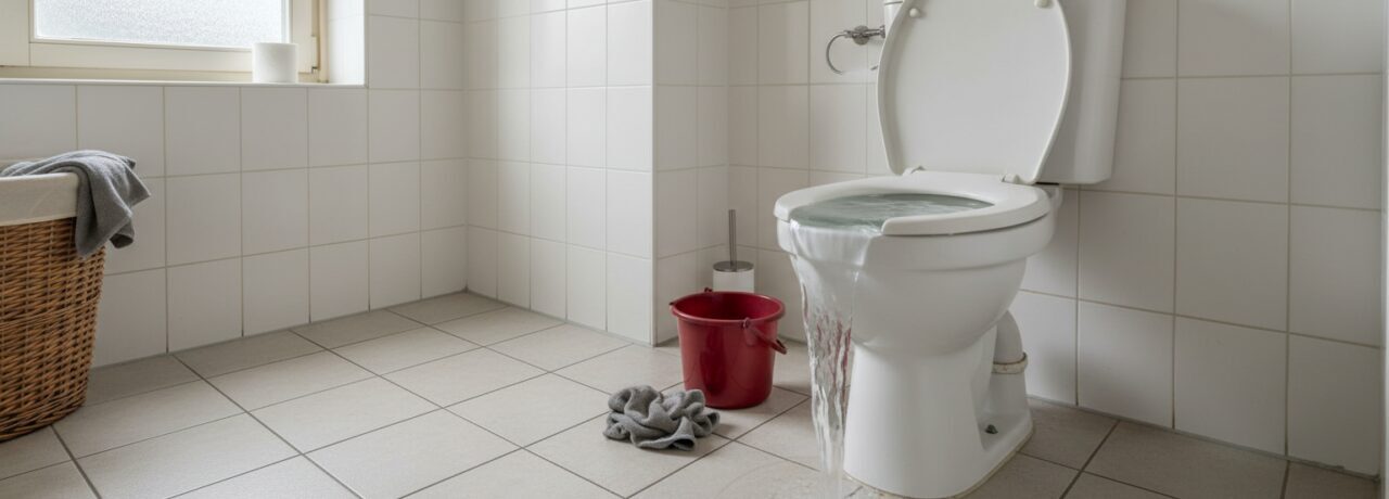 Hoe maak je een toilet weer bruikbaar als er vochtige doekjes in zitten?