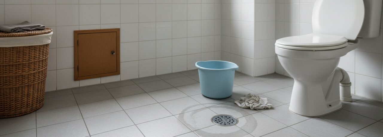 Wat houdt hulp regelen bij wc verstopping voor een ouder familielid in?