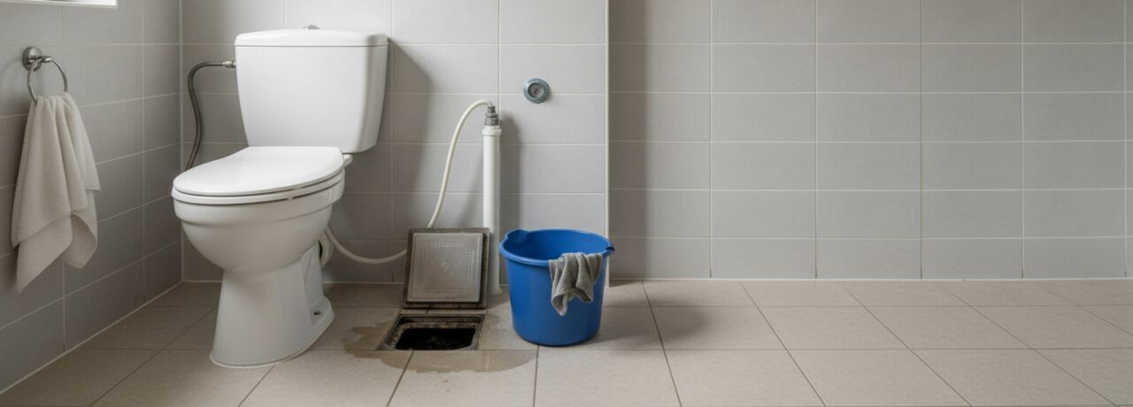 Hoe weet je of de verstopping in je wc of in de standleiding zit?