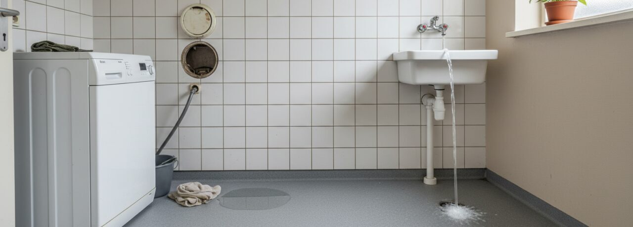 Hoe weet je of de verstopping in de standleiding of in het hoofdriool zit?