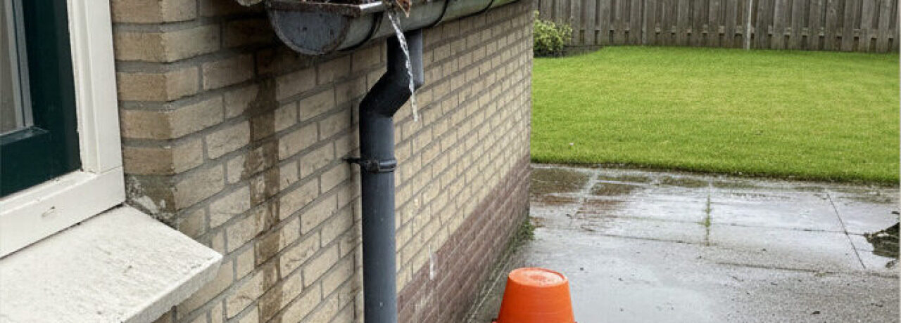 Wat houdt de hemelwaterafvoer in en waarom is het belangrijk?