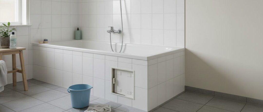 Ligbad afvoer verstopt laten verhelpen