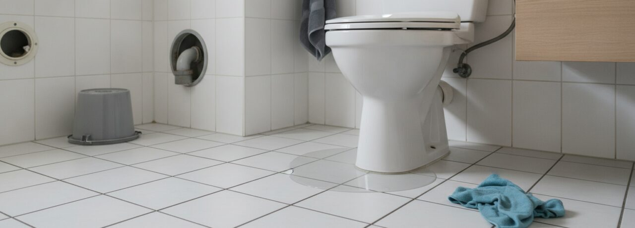 Ontstoppen 8 tips om schade aan interieur te beperken bij plots toilet probleem.