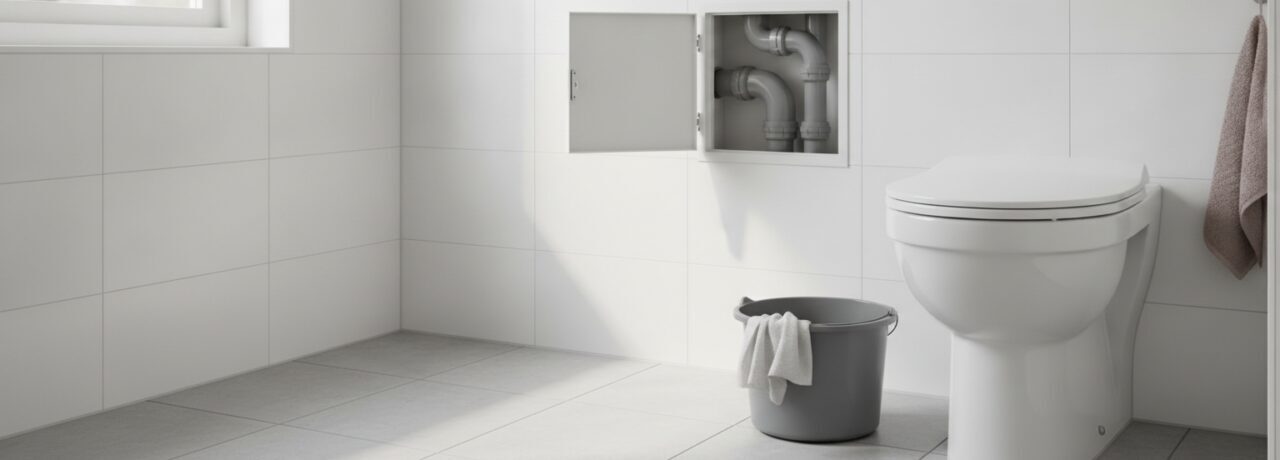 Hoe haal je een blokkade uit de toiletpot als iets is doorgespoeld?