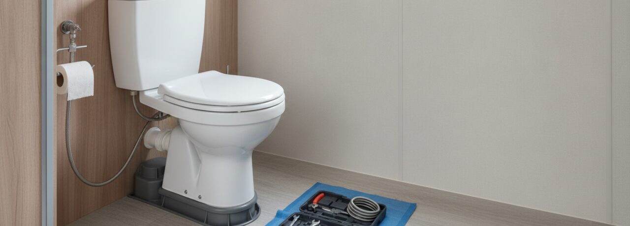 Ontstoppen Hoe los je wc verstopt in caravan of chalet op een seizoensplek netjes op?