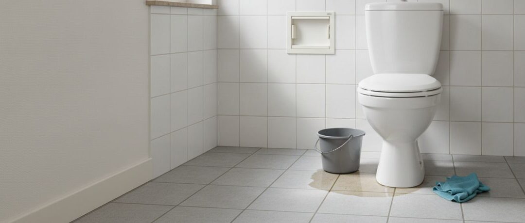 Hoe pak je wc verstopt door veel wc papier in gezin met kinderen aan?